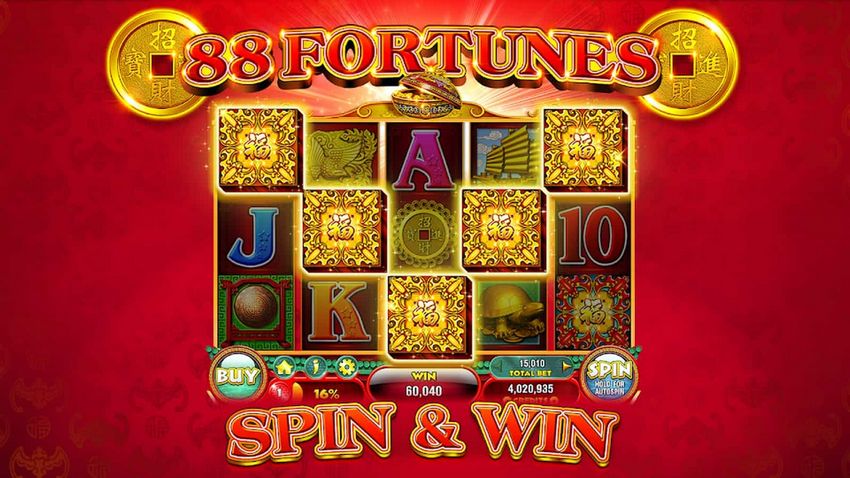 Évaluation de la machine à sous 88 Fortunes