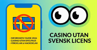 Online Casino Utan Svensk Licens - Fördelar och Nackdelar 768399301